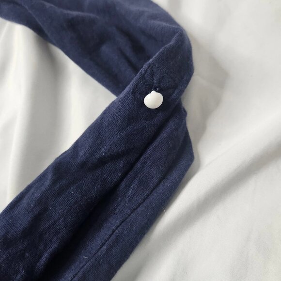 Lilly Pulitzer Women's Small Noelle Tunic Navy Beaded - Picture 5 of 8